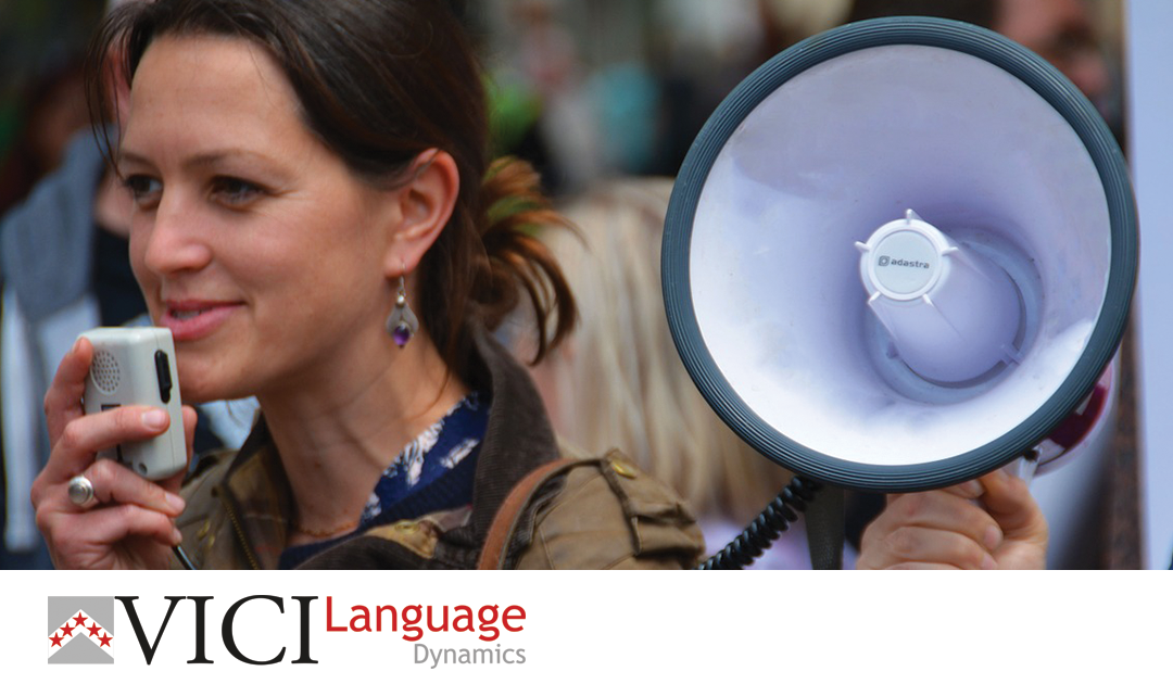 Just speak English loudly and slowly – with an attempt at a French accent…?